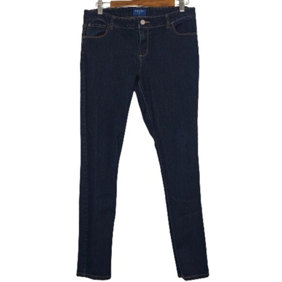 Arizona Skinny Jeans Boys Size 16 1/2 Plus Blue Adjustable Waist Denim - Picture 1 of 14